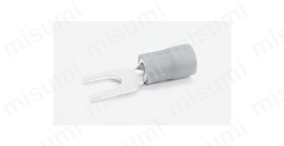 絶縁被覆付先開型圧着端子（BT型）