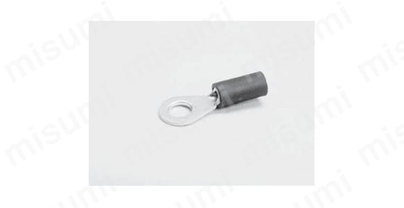 銅線用絶縁被覆付圧着端子（V型）