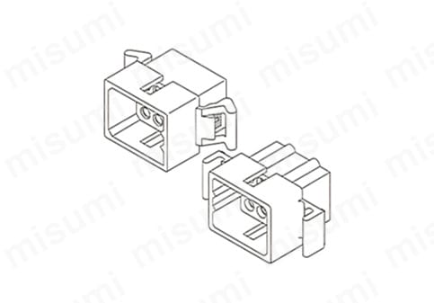 1列品、2列品、パネルマウントタイプがある。