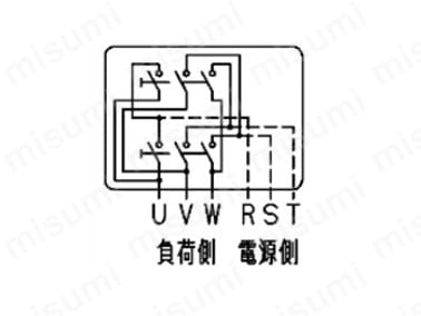 動力用押釦開閉器 DERW（可逆防水露出形） | 大日製作所 | MISUMI(ミスミ)