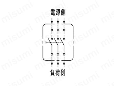 動力用押釦開閉器　DHF（埋込形）:関連画像
