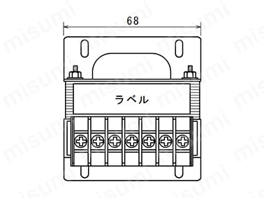 単相複巻トランス LD21シリーズ | 豊澄電源機器 | MISUMI(ミスミ)