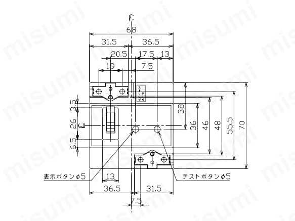 漏電遮断器 Eシリーズ （経済タイプ） OC付 | テンパール工業 | MISUMI