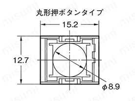 小形押ボタンスイッチ A3A（小形角胴）:関連画像