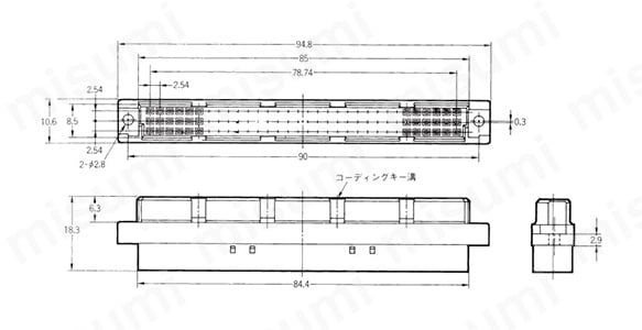 DINコネクタ（ケーブル接続タイプ） XC6:関連画像