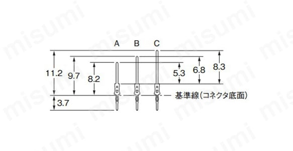 HMコネクタ（2mmピッチハードメトリックコネクタ）　XC8 / XC9:関連画像