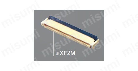 回転バックロック方式（0.5mmピッチ 両接点タイプ）　XF2M:関連画像