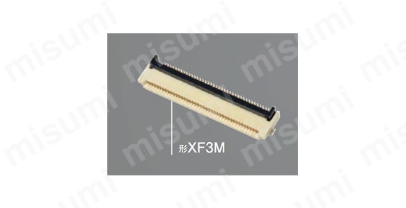 回転バックロック方式（0.5mmピッチ 両接点タイプ）　XF2M:関連画像