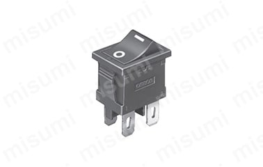 小形ロッカースイッチ A8L:関連画像