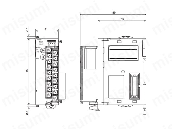 プロセス入出力ユニット CJ1W-PH41U/AD04U:関連画像
