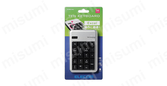 USBテンキーボード TK-TCM011シリーズ | エレコム | ミスミ | 828-2950