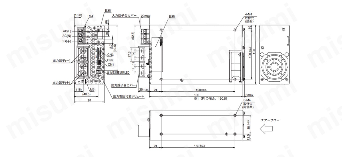 PBAシリーズ（300～1500W）:関連画像