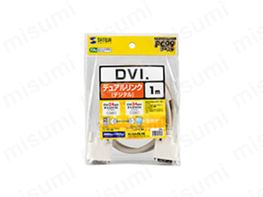 KC-DVI-100G | DVIケーブル KC-DVI | サンワサプライ | MISUMI
