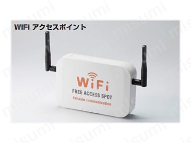 WIFIアクセスポイント。
