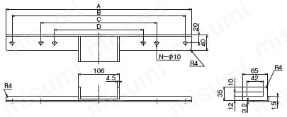 CM30 | コン柱用金具（バンド締め）一体型 CM・CMS | 河村電器