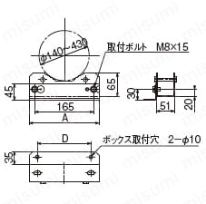 河村電器 河村電器産業 コン柱用金具(バンド締め)分離型 CMX 40