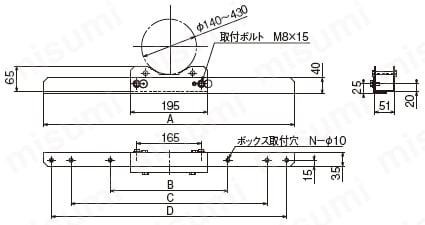 CMX30 | コン柱用金具（バンド締め）分離型 CMX | 河村電器産業