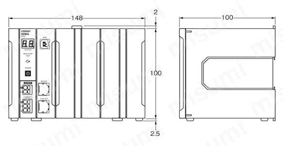 S8BA-24D24D240LF | 無停電電源装置(UPS)バッテリ一体型 S8BA S8BA-24D24D240LF | 無停電電源装置(UPS)バッテリ一体型 S8BA