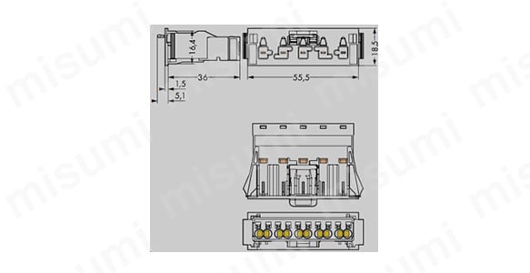 770-715 | 新型スプリング式コネクタ770（WINSTA）シリーズ