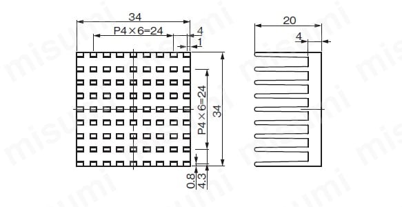 【サイズ交換OK】 30 ピース/ロット ヒートシンク三極管 IC 21x15x11mm 冷却パーツ・ファン
