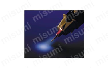 暗所作業に便利なLEDライトをペン先に搭載