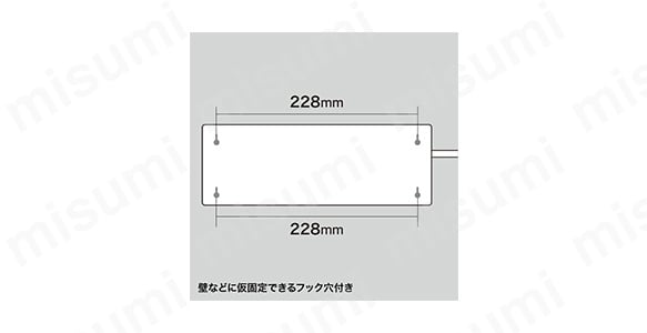 雷ガードタップ（3P・8個口・2.5m・ホワイト） TAP-SP307