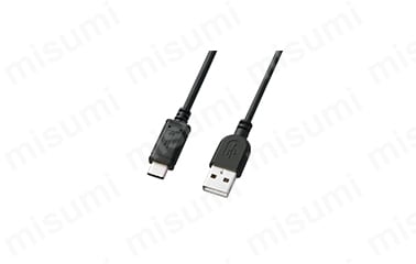 USB2.0 Type C-Aケーブル（1m・ブラック） KU-CA10K | サンワサプライ | MISUMI(ミスミ)