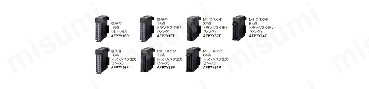 AFP7Y16T FP7 入出力ユニット Panasonic MISUMI(ミスミ)