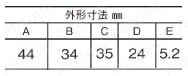 TBE 固定式端子台（経済形） 規格表