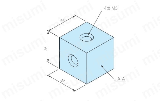 入荷中 | CUBEシリーズ キューブスペーサー タカチ電機工業 MISUMI | 外装材料一般