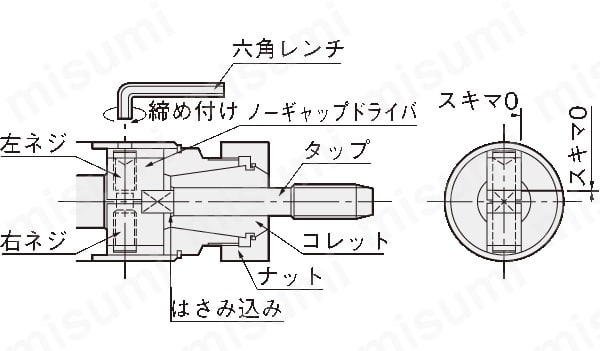 モールステーパホルダA型 BTシリーズ | 聖和精機 | MISUMI(ミスミ)