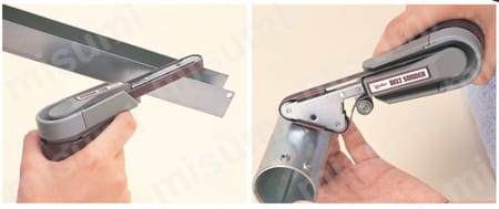ベルトサンダー 使用方法