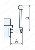 マシンバイスハンドル 外形図-1