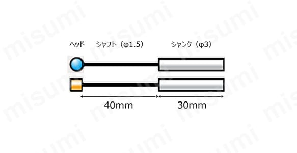 XEBECストーン弾性シャフトタイプ:関連画像