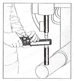 ポータブル型チップドレッサ 使用事例