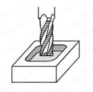 GS MILL ラフィングラジアス GSRE-R 【追加工対応品】 切削条件時の注意関連画像
