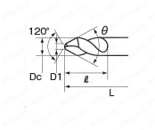 AG スターティングドリル AGSTD　外形図_01