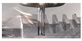 GSX MILL 2枚刃 3D GSX2C-3D 【追加工対応品】 製品仕様関連画像7