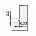 GSX MILL 2枚刃 3D GSX2C-3D 【追加工対応品】 性能試験情報関連画像6