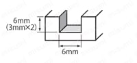 GSX MILL4枚刃 1D GSX4C-1D 【追加工対応品】 切削条件1