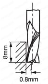 GS MILL ラジアス GS4-R 【追加工対応品】 切削条件図1