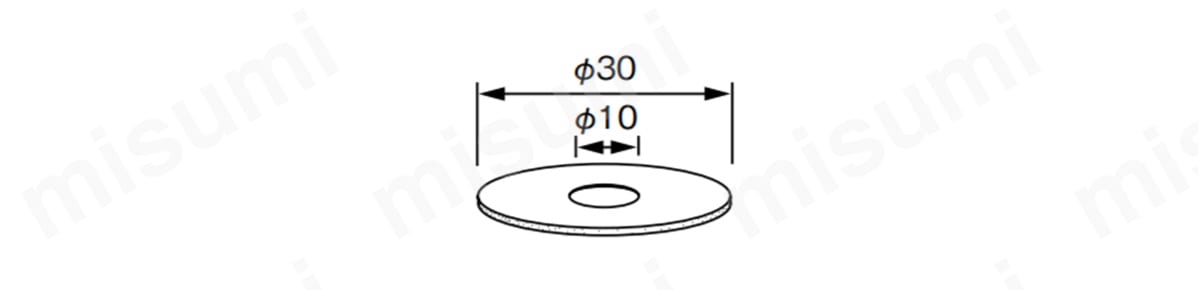 ユニロンディスク 寸法図
