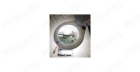 アーム式LED拡大鏡 LS2-175A | 新潟精機（SK） | ミスミ | 449-5284