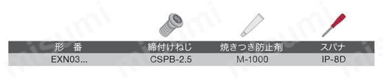 ねじ止め式高送り加工用柄付きカッタ EXN03 部品