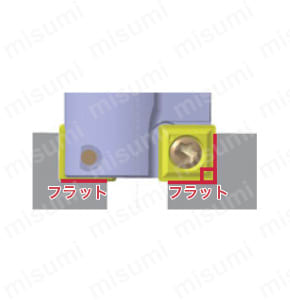 ミル ボーリングカッタ TCB 加工面がフラット