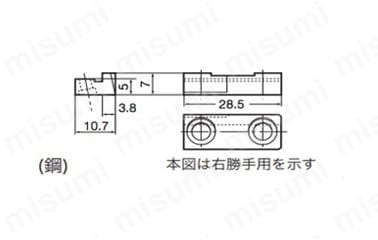 SL-8R、SL-8Lの寸法図