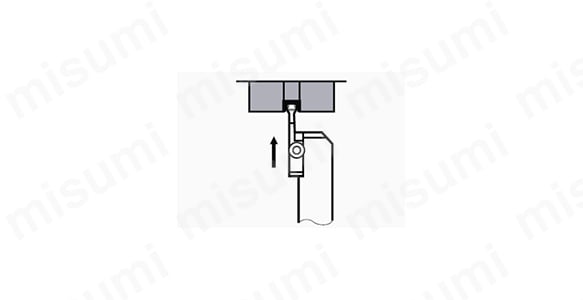 CGWSR2020-50GR | 外径溝入れ用バイト My-T Gシリーズ CGWS-G