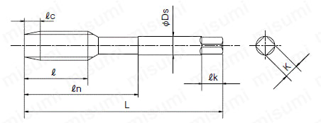 ＯＳＧ ハンドタップ 難削材用ロングシャンク ７８５５８ CPM-LT-5P