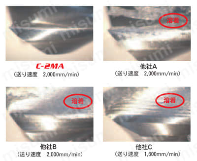 三菱マテリアル/MITSUBISHI アルミニウム合金加工用2枚刃超硬 