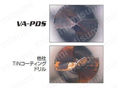 VAPDMSUS バイオレット 高精度ドリル ステンレス用（M） | 三菱